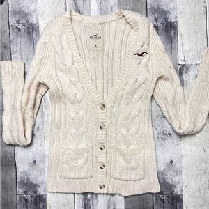 Vintage Hollister Knit Cardigan SIZE M